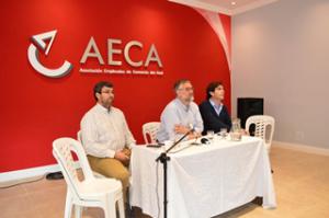 Gremios locales se reunieron en la AECA con el Ministro de Trabajo de la Provincia 